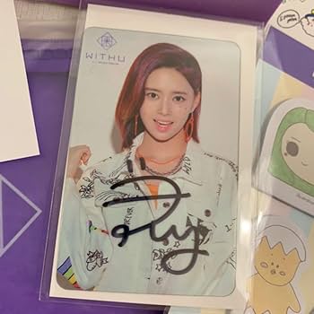 Amazon.co.jp: NiziU リマ W会員限定直筆サイン入りクリアトレカ