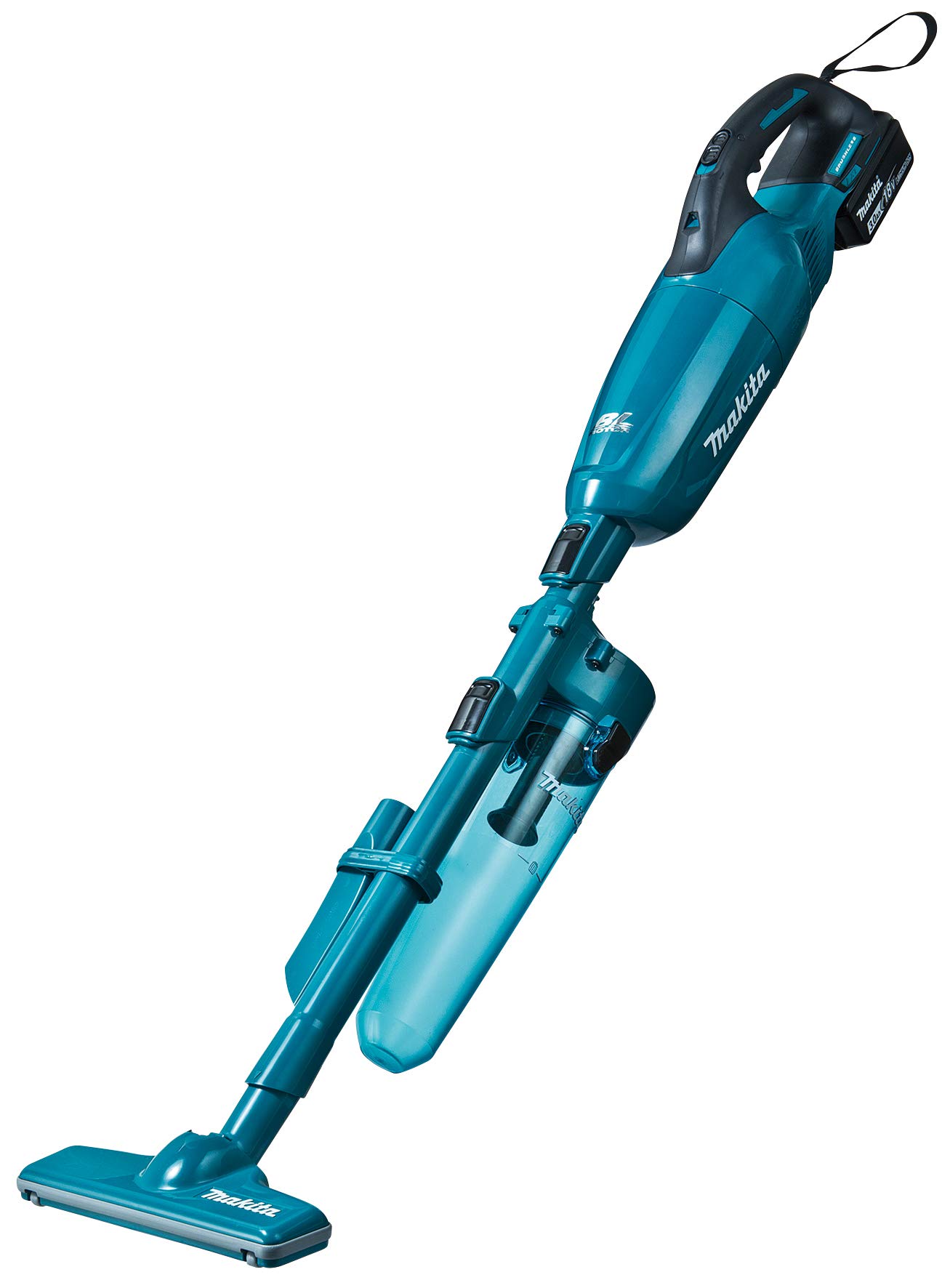 Amazon.co.jp: マキタ コードレス掃除機CL280青 カプセル式&サイクロン