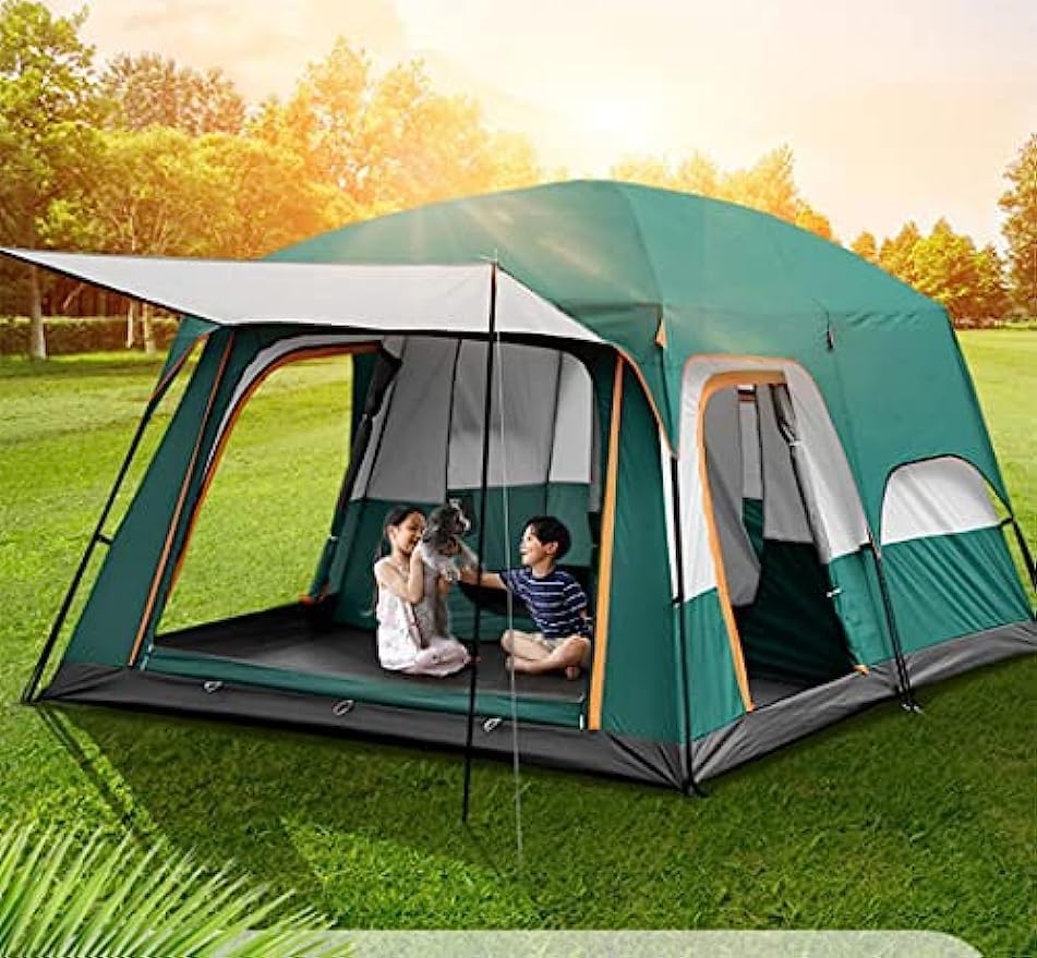 Amazon | AMZX RJJZ テント ファミリーテント ツールーム キャンプ