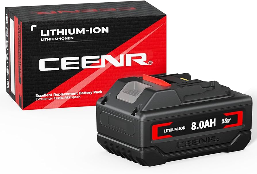 Amazon.com: CEENR BL1860B 8.0Ah Lithium ion Battery Replace for