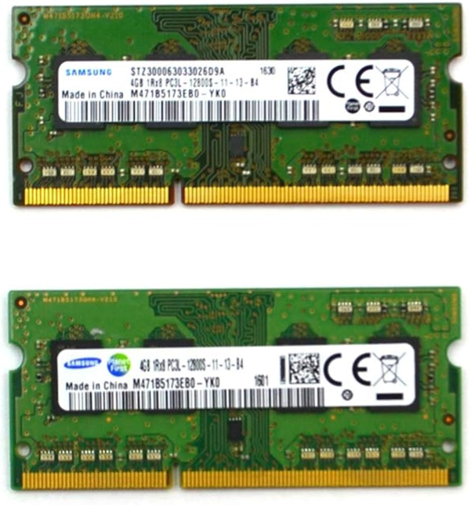 Amazon | Samsung 8GB キット (2 x 4GB)、204ピン SODIMM、DDR3 PC3L