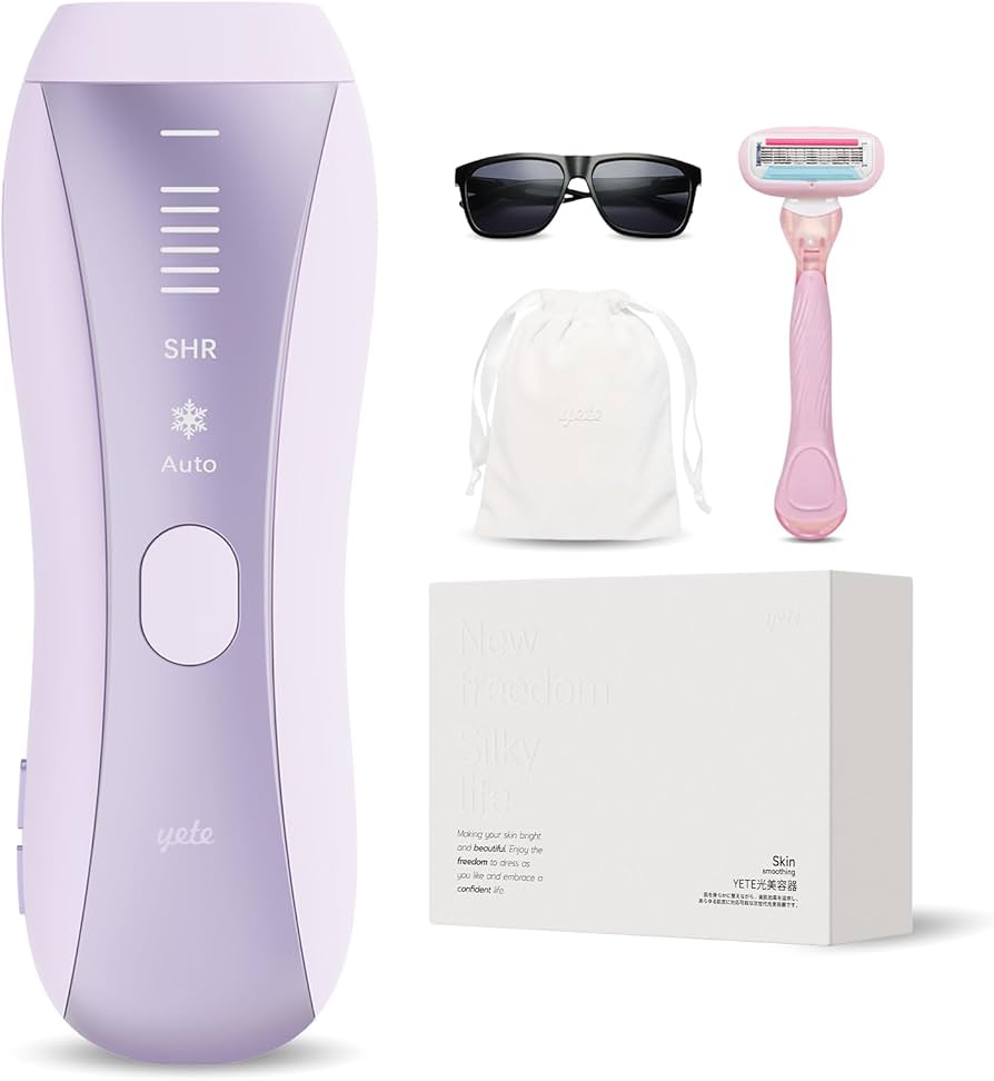 Amazon.co.jp: Yete（エイティー）脱毛器 光美容器 SHR連続照射 肌色