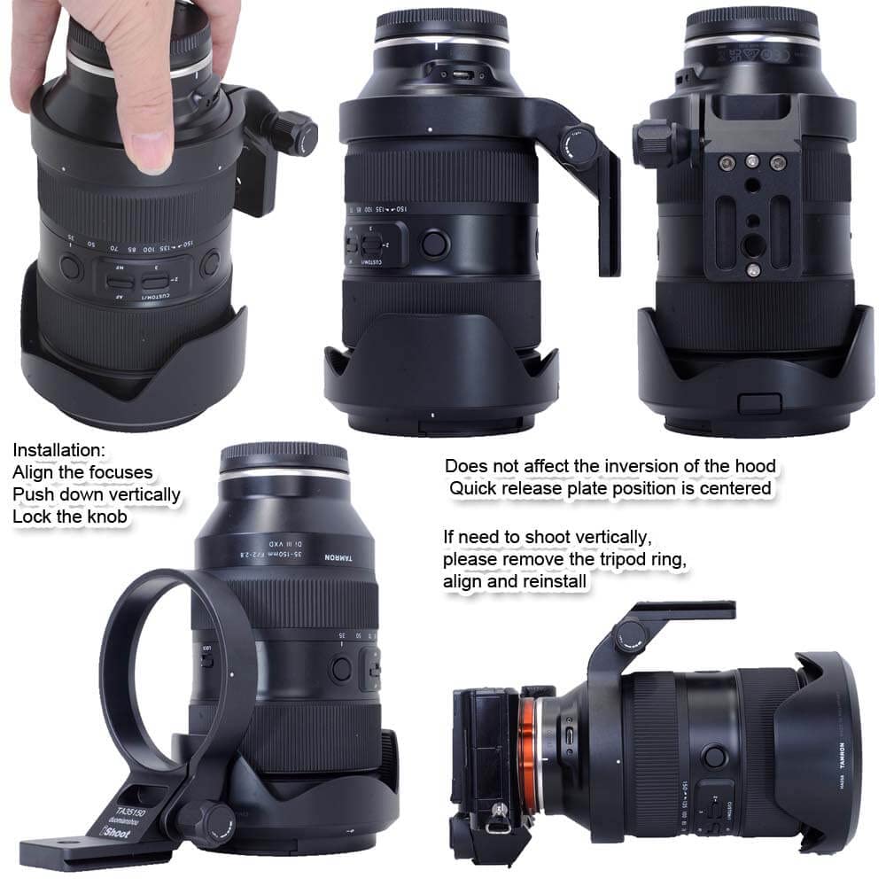 Amazon | 三脚マウントリング,Tamron 35-150mm f/2-2.8 Di III VXD