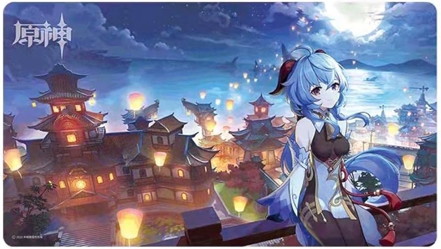 Amazon.co.jp: 【原神】 甘雨 プレイマット 公式正規品 マウスパッド