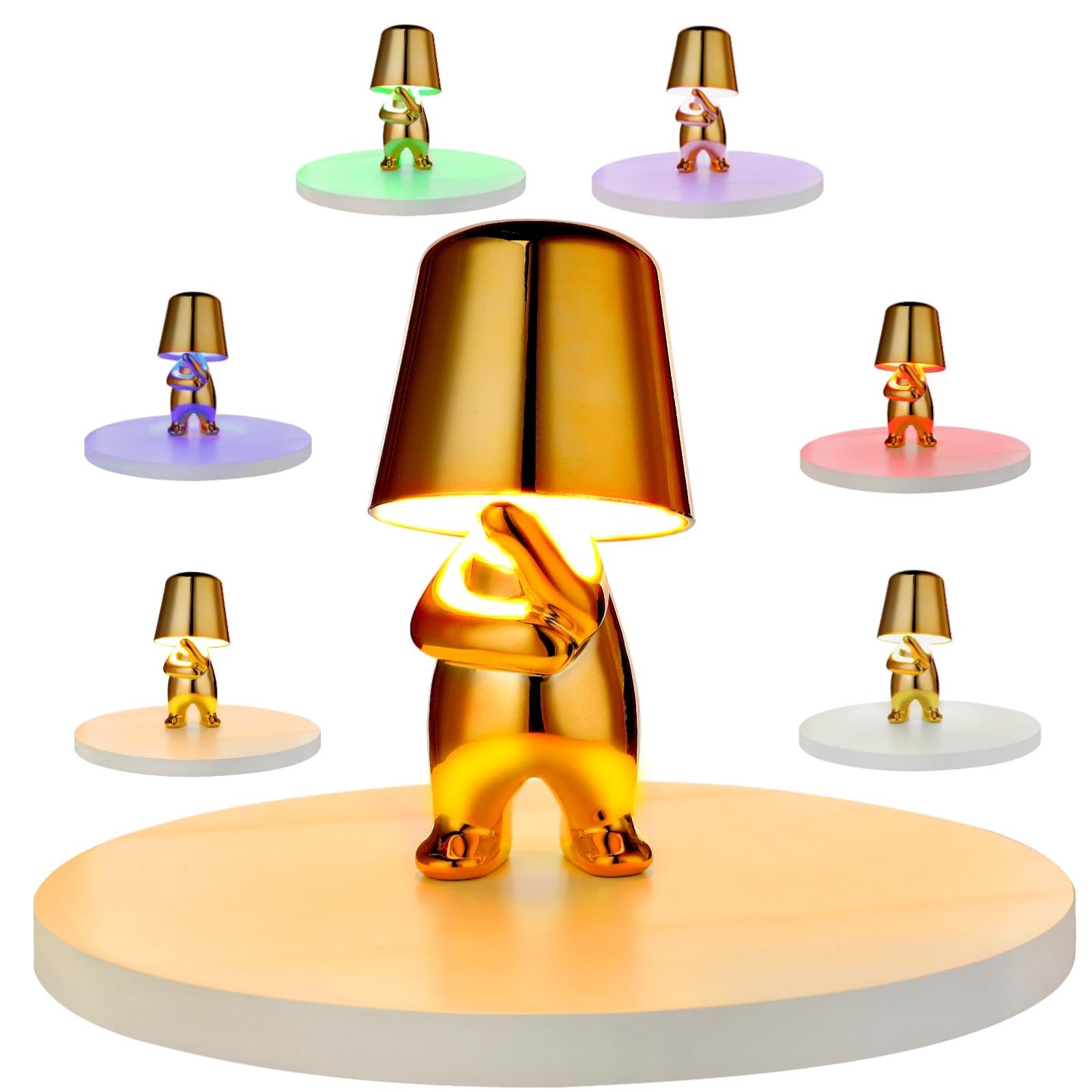 Amazon.co.jp : Brabola Thinkerランプコレクション、ゴールドベッド