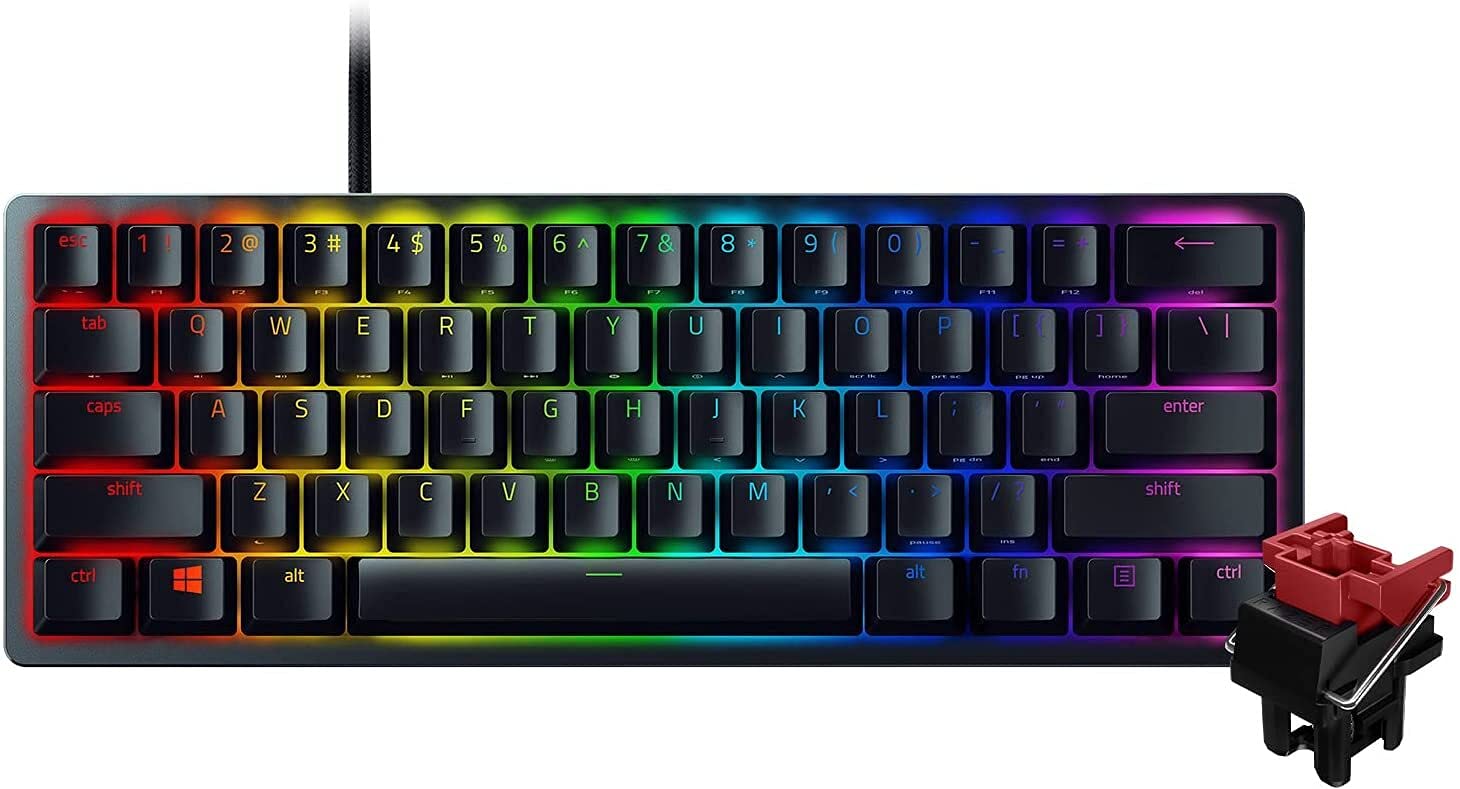 Amazon.co.jp: Razer Huntsman Mini 小型 ゲーミングキーボード