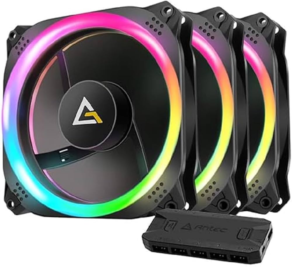 Amazon | ANTEC rgb ファン, 120 mm Prizm ARGBファン [Prizm ARGB 3
