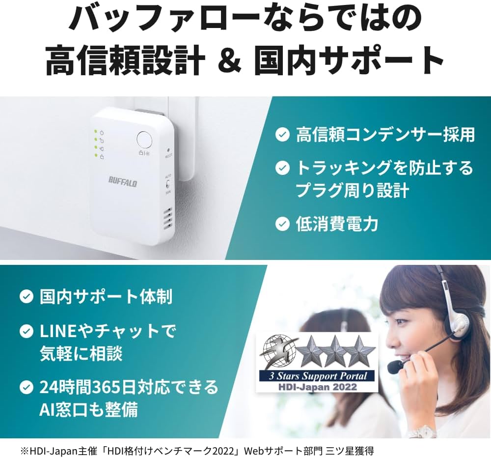 Amazon.co.jp: 【Amazon.co.jp限定】 バッファロー WiFi 無線LAN 中継