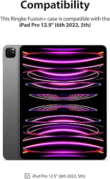 Amazon.co.jp: 【Ringke】iPad Pro 12.9 ケース 2022/2021 第6/5