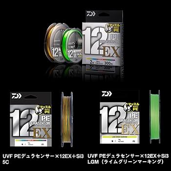 Amazon.co.jp: ダイワ(DAIWA) PEライン UVF PEデュラセンサーX12EX+Si3