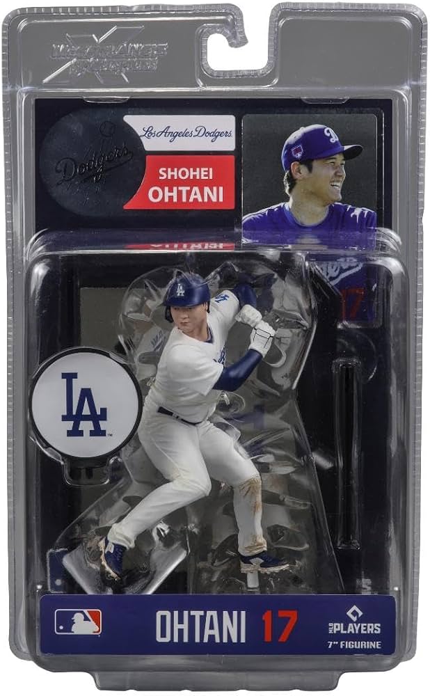 Amazon.com: McFarlane Shohei Ohtani (Los Angeles Dodgers) MLB 7