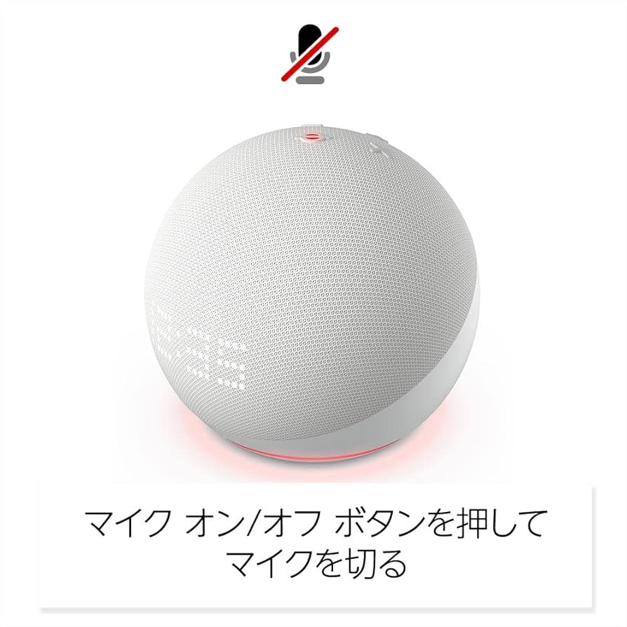 新品未開封】echo dot with clock 第5世代 【公式通販】
