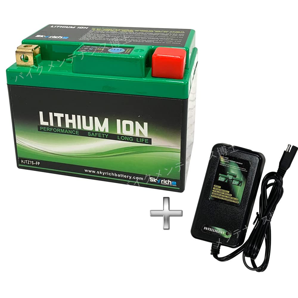 Amazon | SKYRICH リチウムイオンバッテリー (YTZ7S/TTZ7S互換