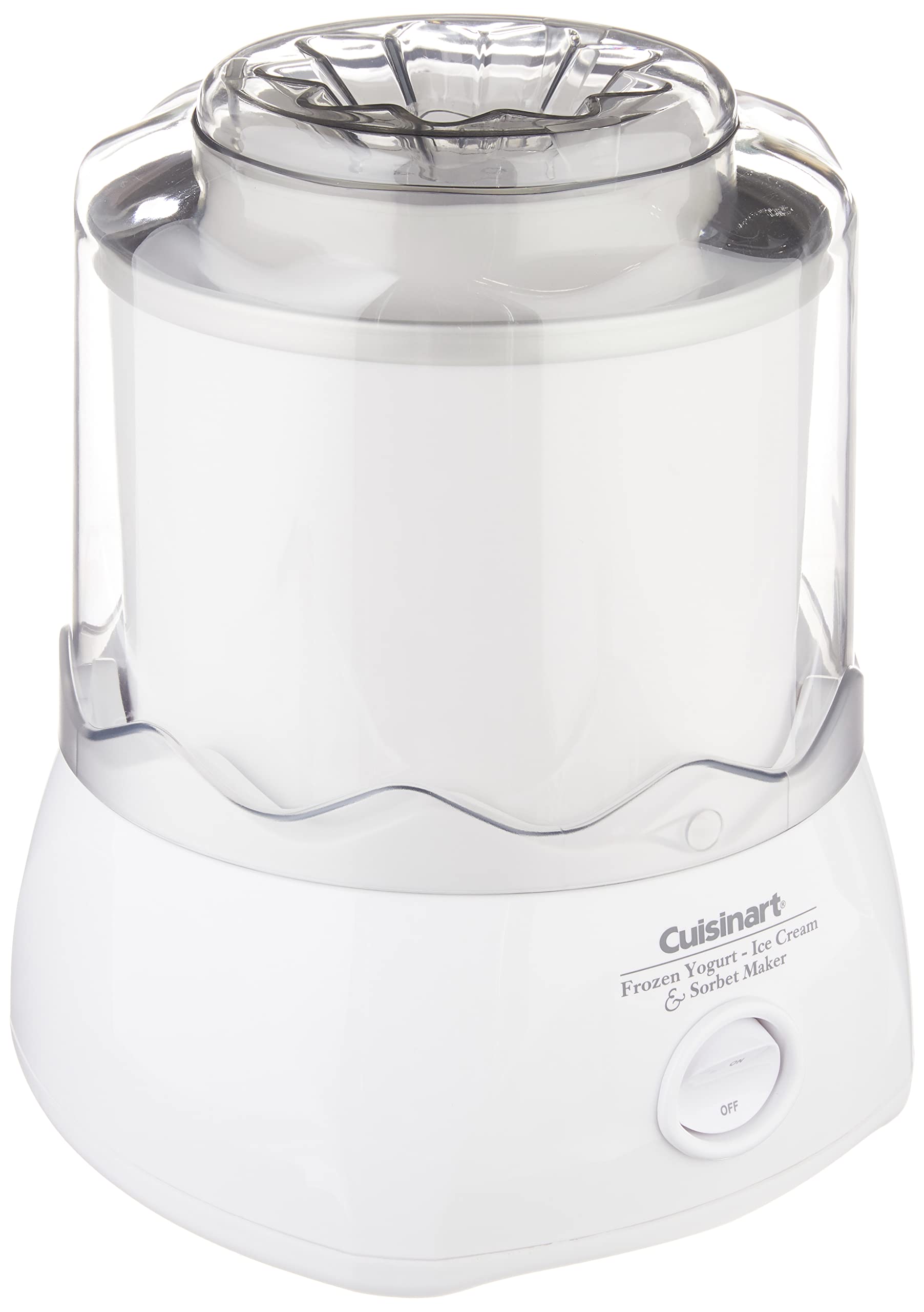 Cuisinart ICE-20 Automatic 1-1/2-Quart Ice Cream Maker, White