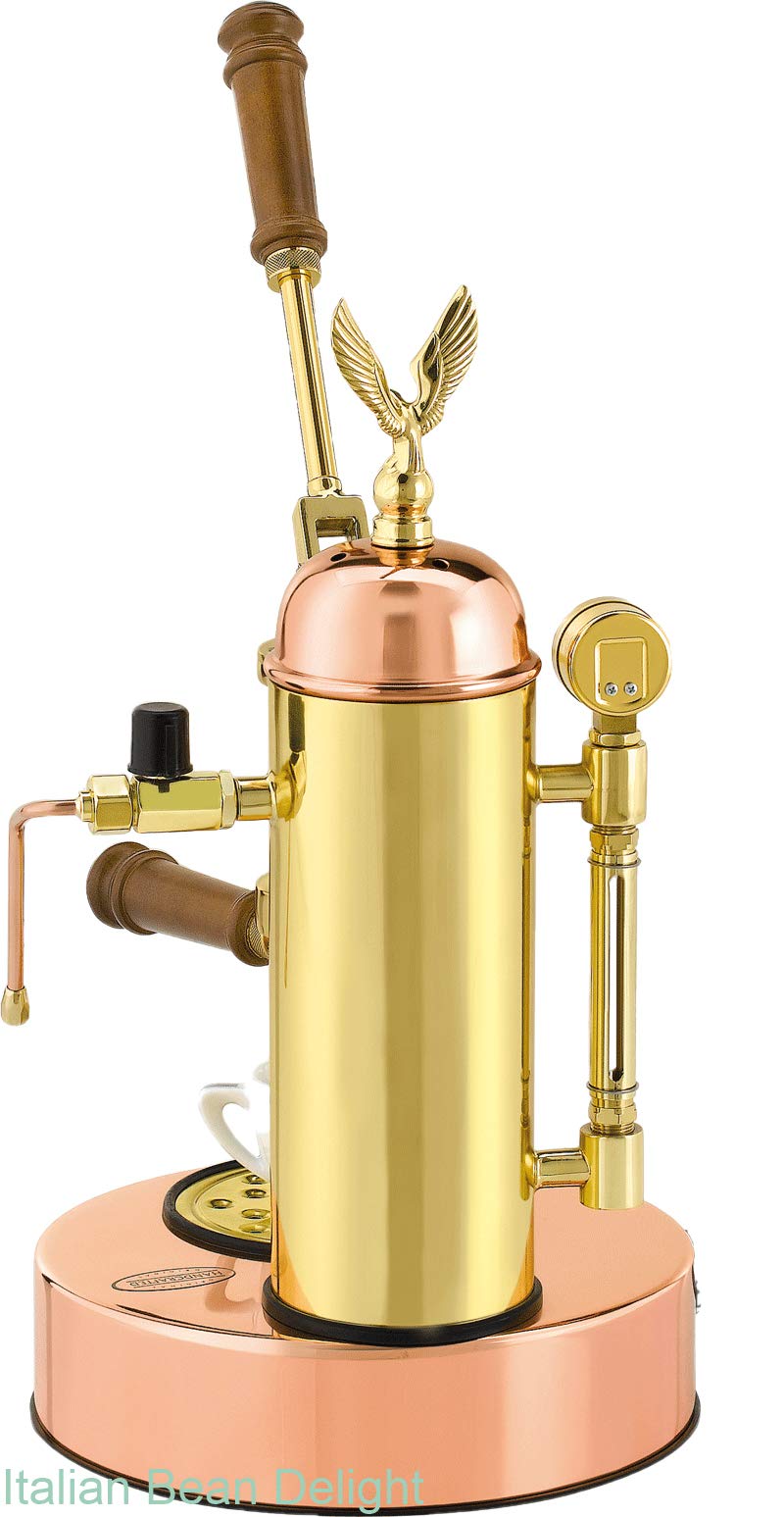 Amazon | Elektraアート。s1 microcasa A LEVAエスプレッソマシン – 銅