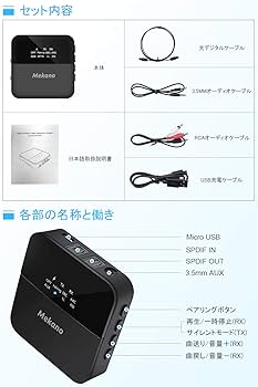 Amazon.co.jp: 【光デジタル対応】Bluetooth トランスミッター