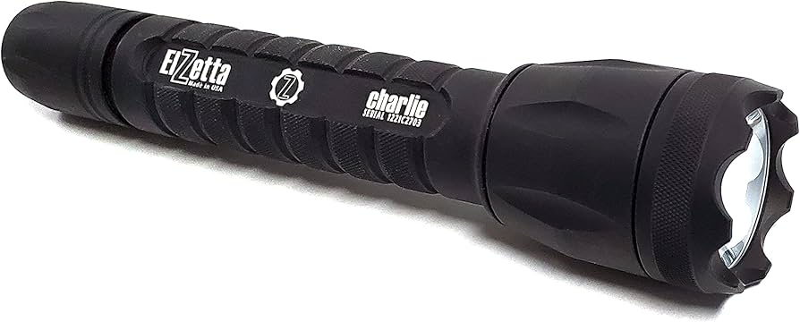 Amazon.co.jp: Elzetta Charlie C-334:3Cell 懐中電灯、クレネルベゼル