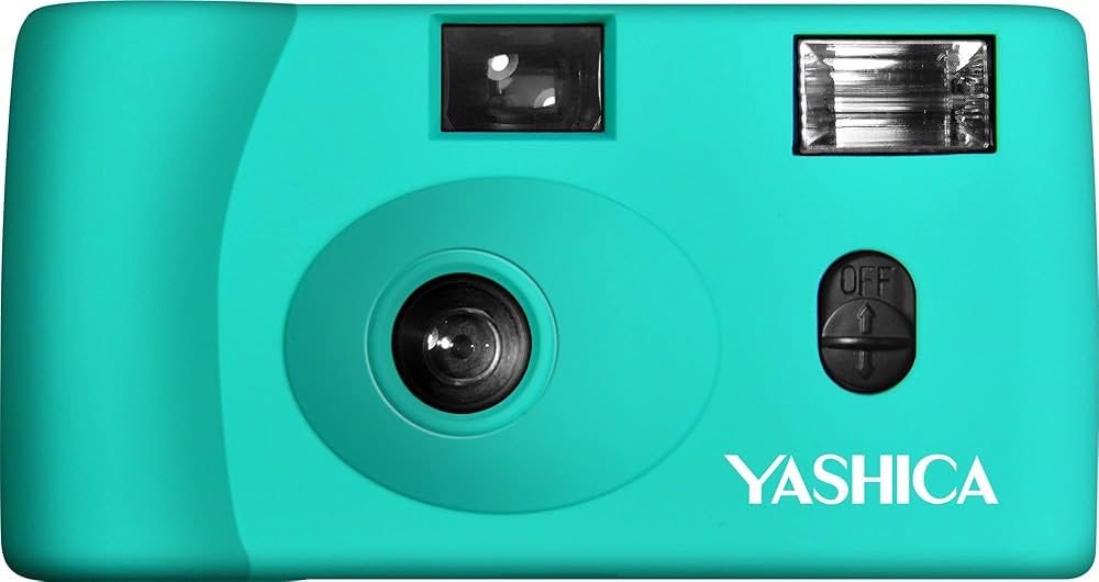 Amazon | YASHICA 【フィルムカメラ】YASHICA MF-1 Camera Turquoise