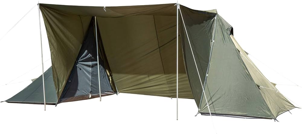 Amazon | BUNDOK(バンドック) 2 ポール テント BDK-02EX 【3~4人用