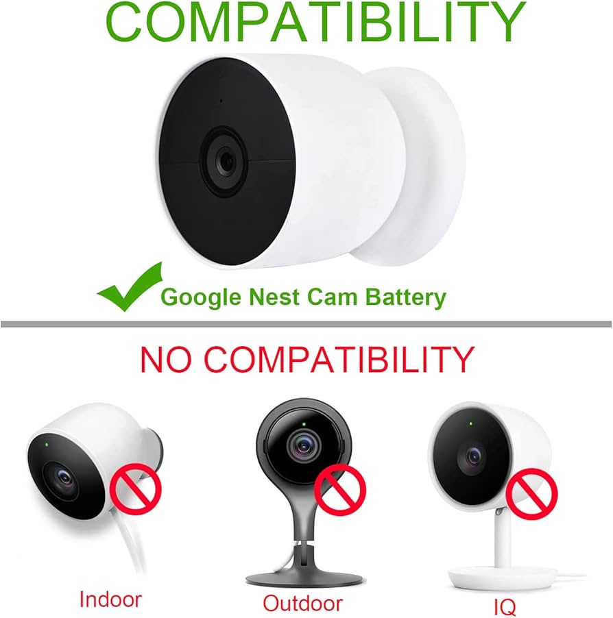 Amazon | Google Nest Cam(バッテリー)専用電源コード、耐候性充電