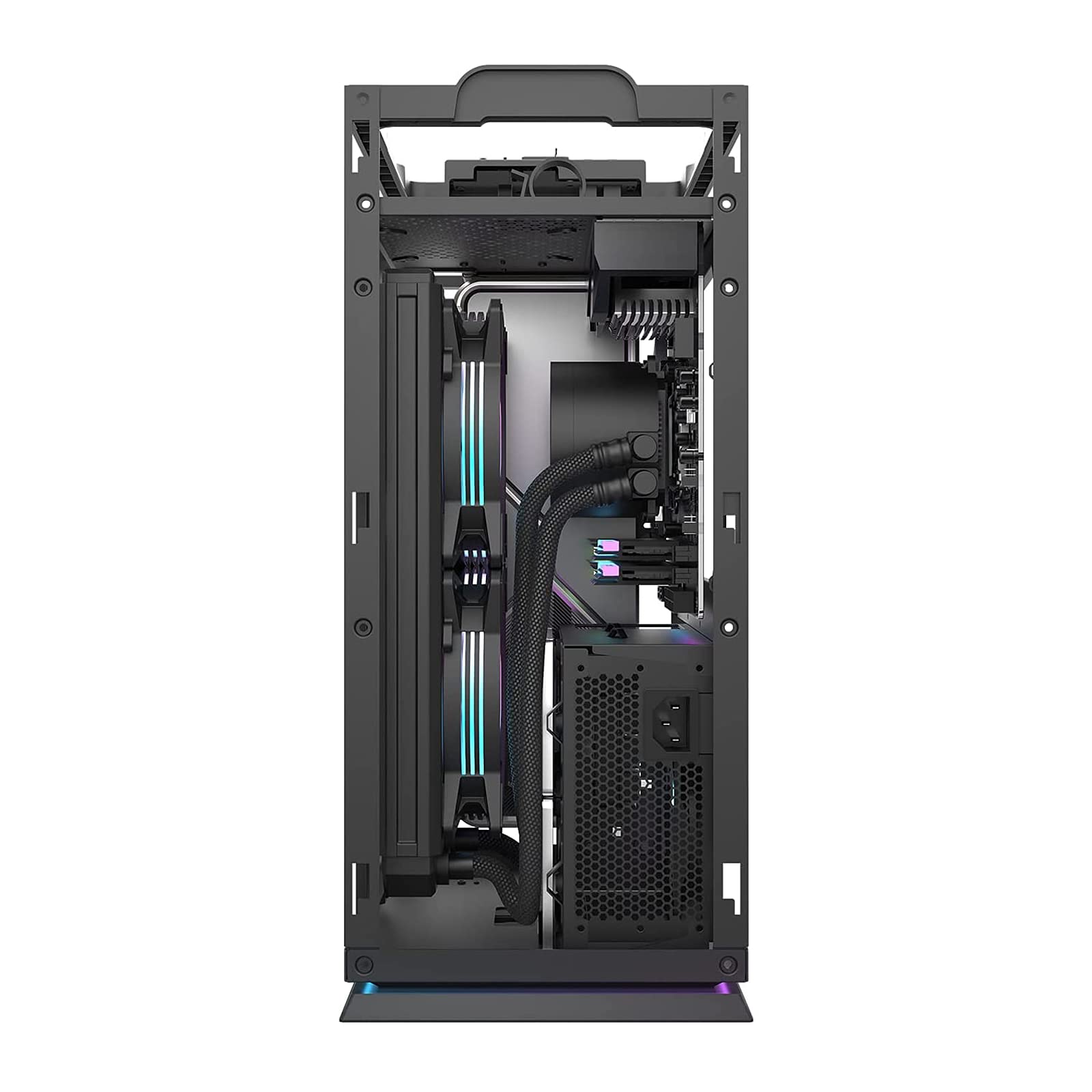 Amazon.co.jp: darkFlash DLH21 PCケース ミニタワータイプ ITXケース