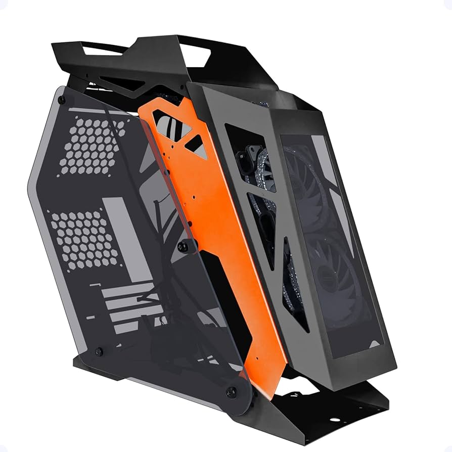 Amazon.co.jp: eモンズ PCケース 【 黒鷺城 】 ゲーミング MicroATX