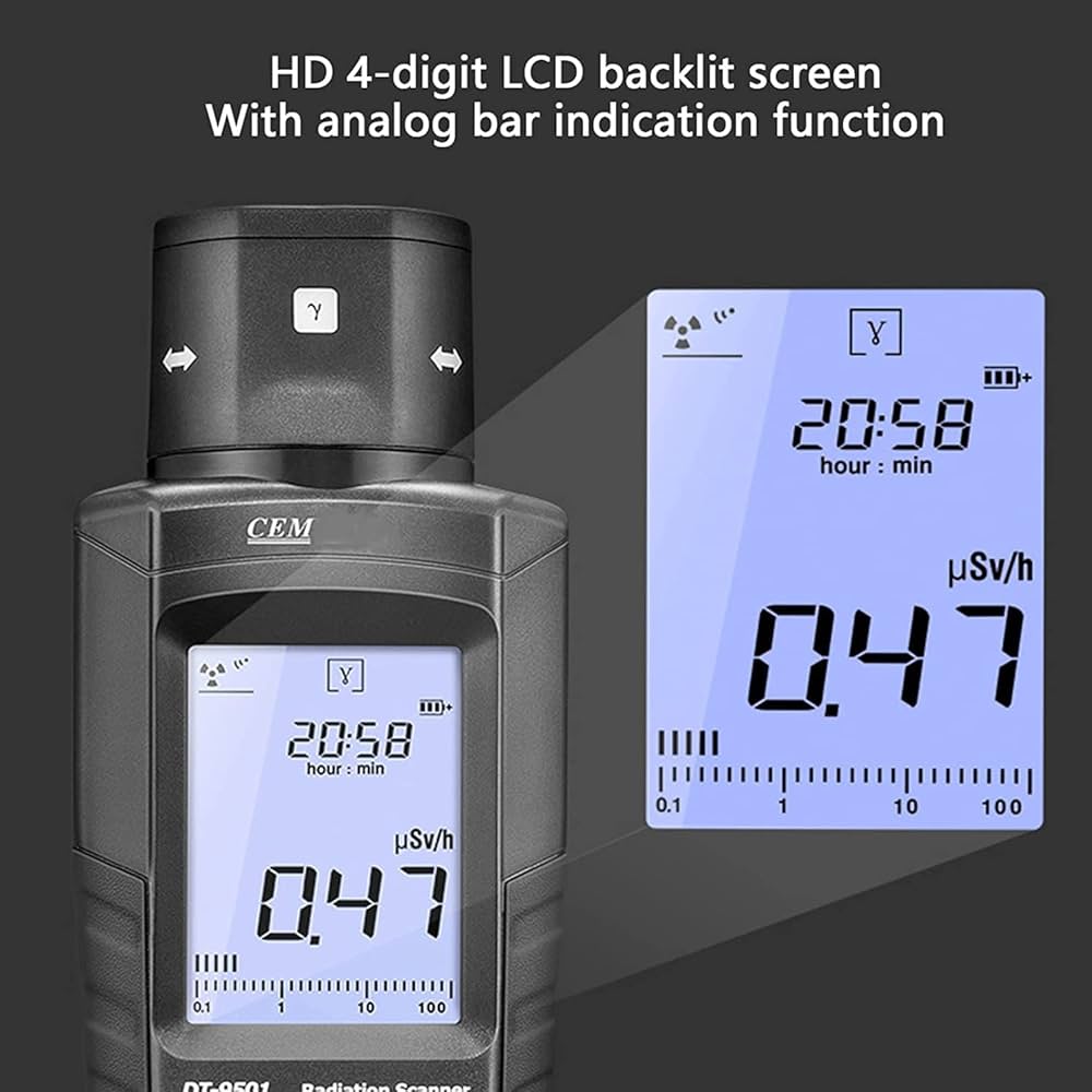 Amazon.co.jp: ガイガーカウンター、プロフェッショナル電磁核放射線