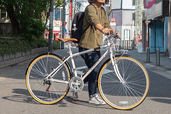 Amazon | 自転車 クロスバイク cyma CHRYS(クライス) ブルーグリーン
