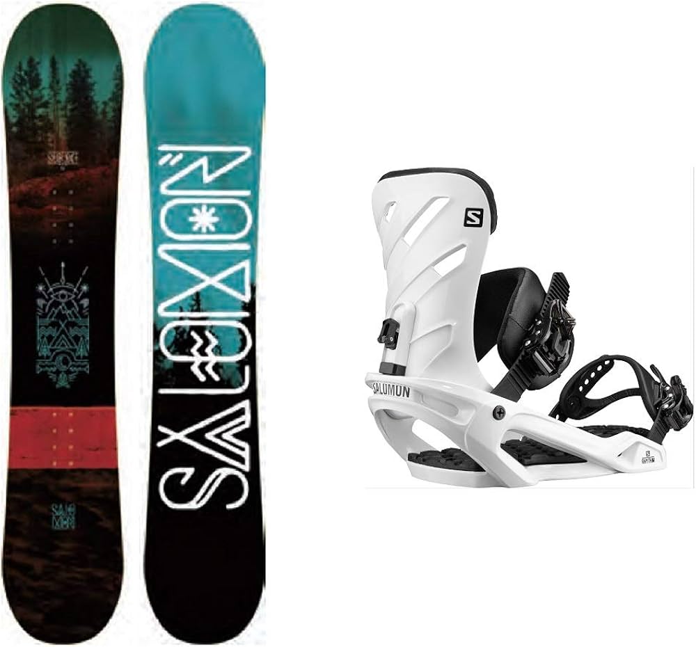 Amazon | SALOMON(サロモン) 2点セット ビンディング/RHYTHM ホワイト
