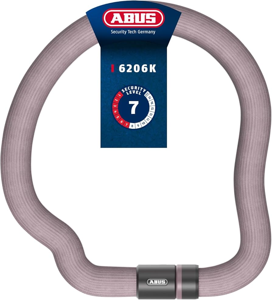 ABUS Goose Lock Chain Lock – Flexible Rattle-Free Hardened Steel