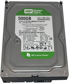 Amazon | Western Digital Caviar Green WD5000AACS 500GB 5400