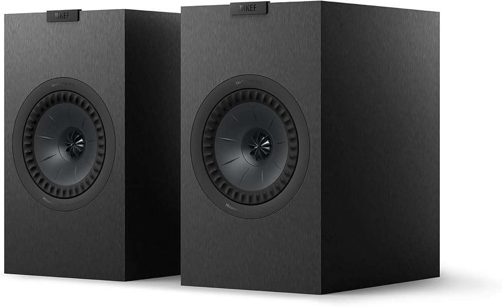Amazon.co.jp: KEF Q3 Meta HiFi スピーカー | サテンブラック ペア| 2