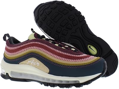 Amazon.com | Air Max 97 WMNS - Deep Jungle, White, Bronzine