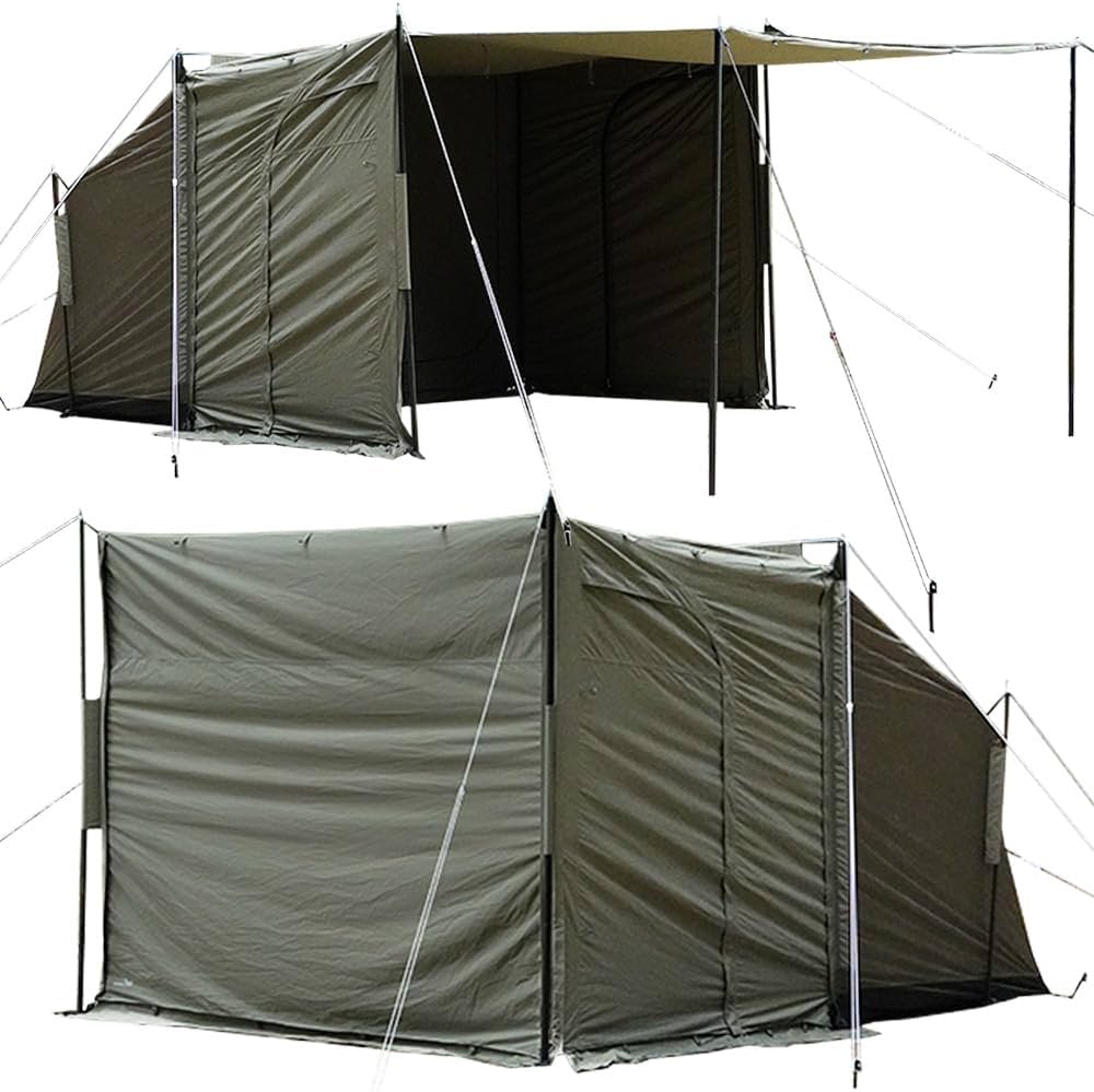 Amazon.co.jp: FUTUREFOX FOX-BAKER 2ルームテント ベイカーテント 1-4