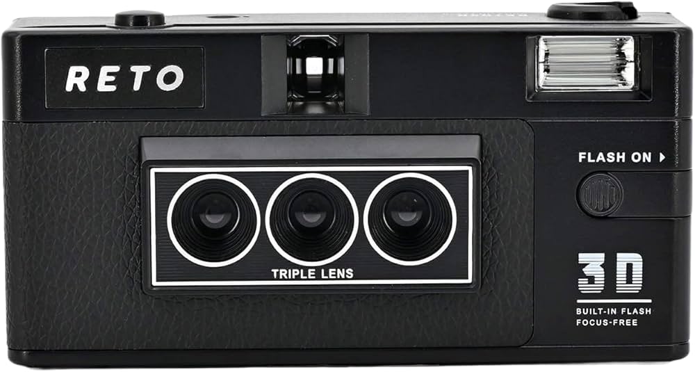 Amazon | RETO3D 35mm 3Dフィルムカメラ レンチキュラー3D効果