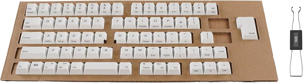 Amazon | PFU キーボード HHKB Studio キートップセット（雪）日本語