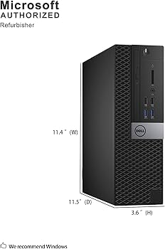 Amazon.com: Dell OptiPlex 7040 Small Form Factor PC, Intel Quad