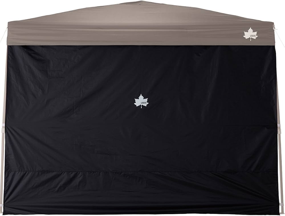 Amazon | ロゴス タープ QセットBlackタープ サイドウォール 270