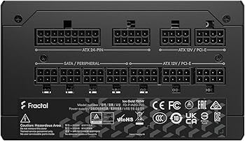 Amazon.co.jp: Fractal Design ION Gold 750W PC電源ユニット 80PLUS