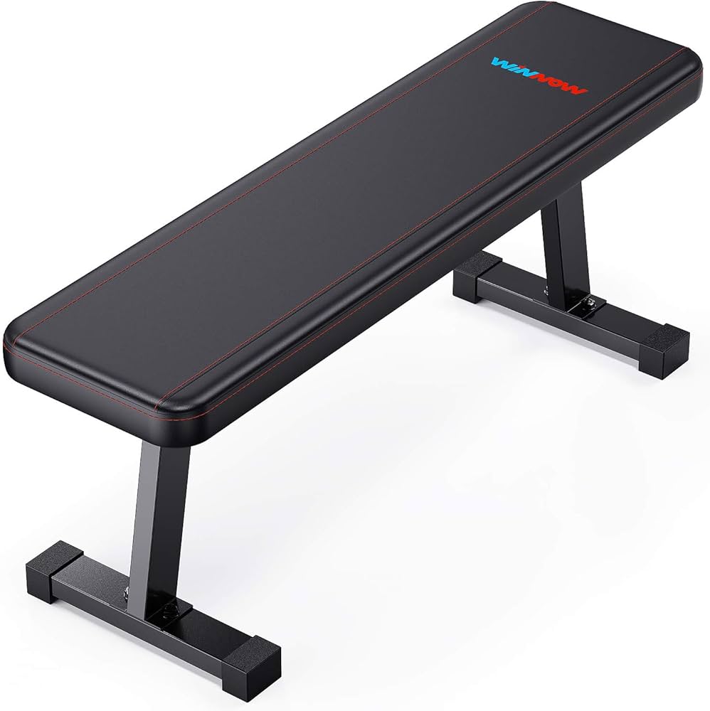 Amazon | WINNOW ウェイトベンチ ダンベル トレーニングベンチフラット