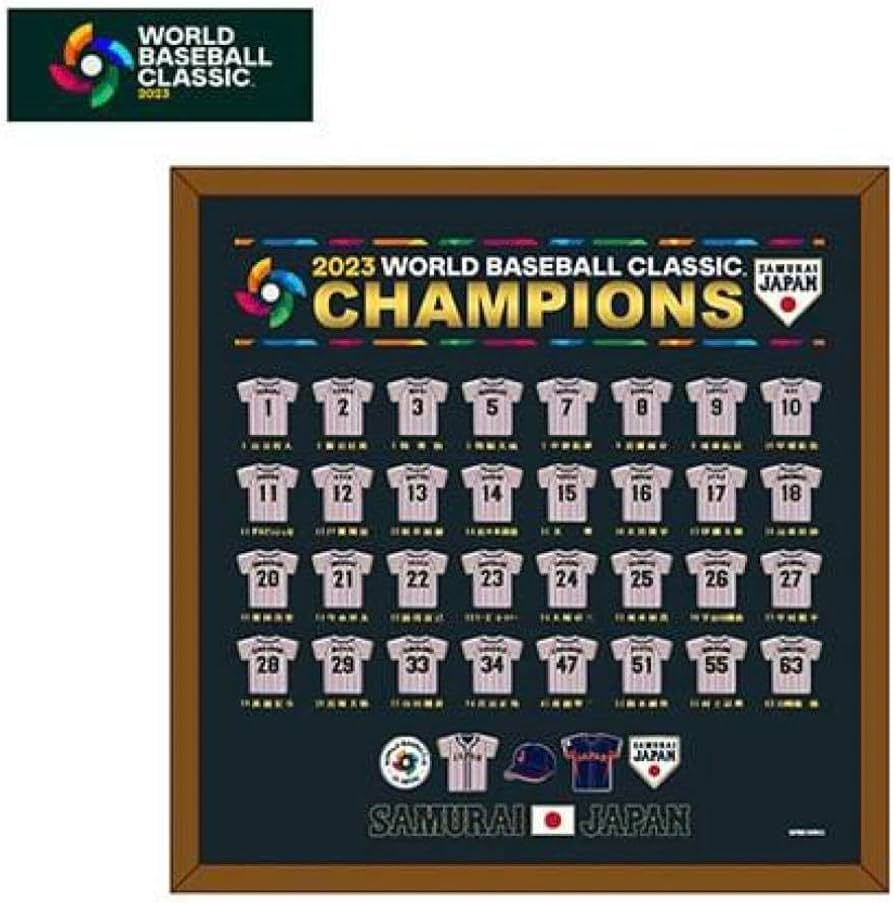 Amazon.co.jp: 2023WBC優勝記念ピンバッジセット&大谷翔平フェイス