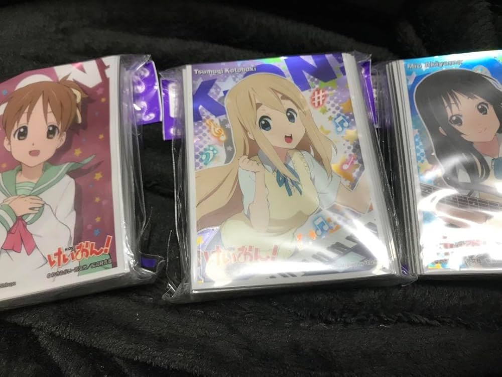 Amazon.co.jp: けいおん スリーブ 三個セット : ホビー
