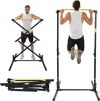 Amazon | 懸垂バー 折りたたみ可能で持ち運び可能 筋トレ 懸垂 懸垂