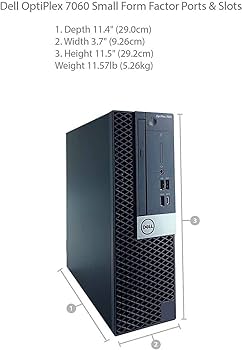 Amazon.com: Dell Optiplex 7060 SFF Business Desktop i5-8500 UP to