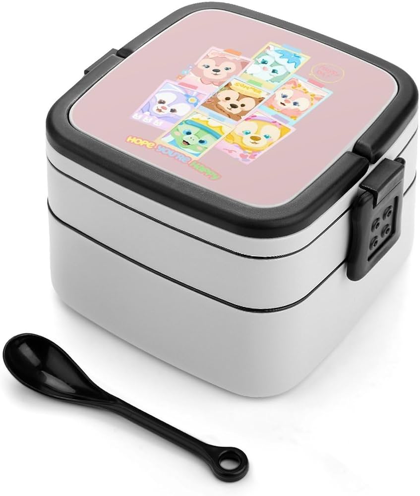 Amazon｜ダッフィー フレンズ シェリーメイ 弁当箱 ランチボックス 2段