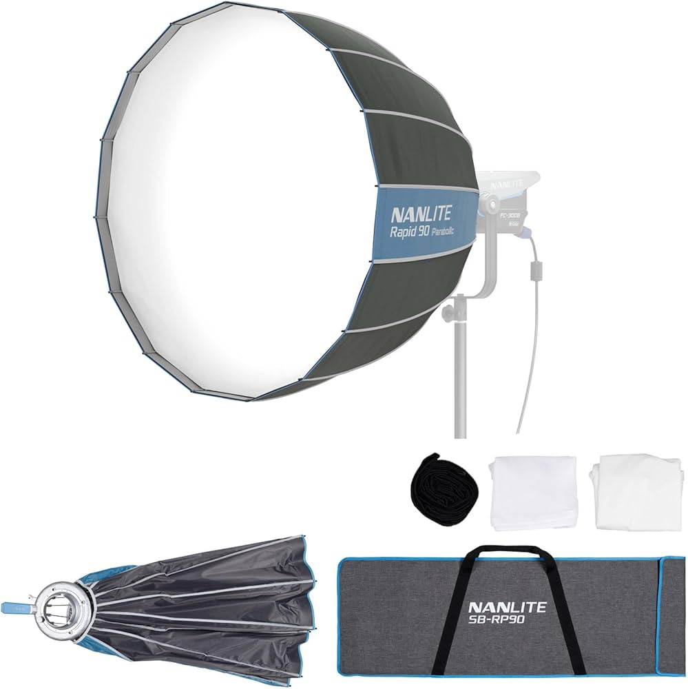 Amazon | NANLITE Rapid 90 SB-RP90 パラボリックソフトボックス