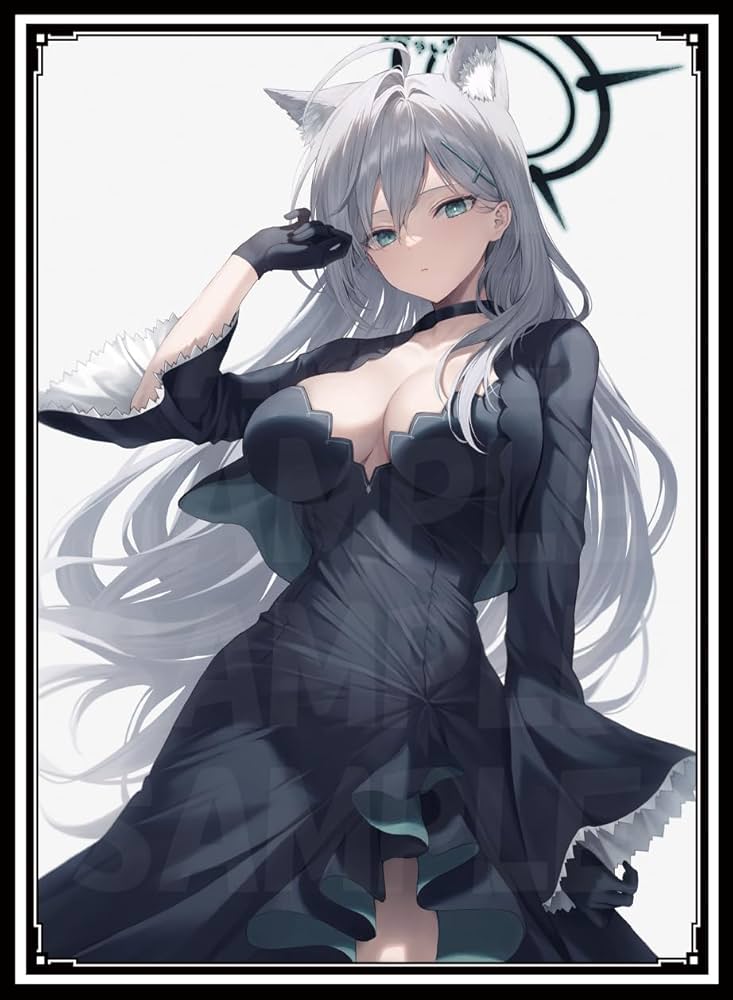 Amazon.co.jp: カードスリーブ ブルアカ シロコテラー シロコ ブルー