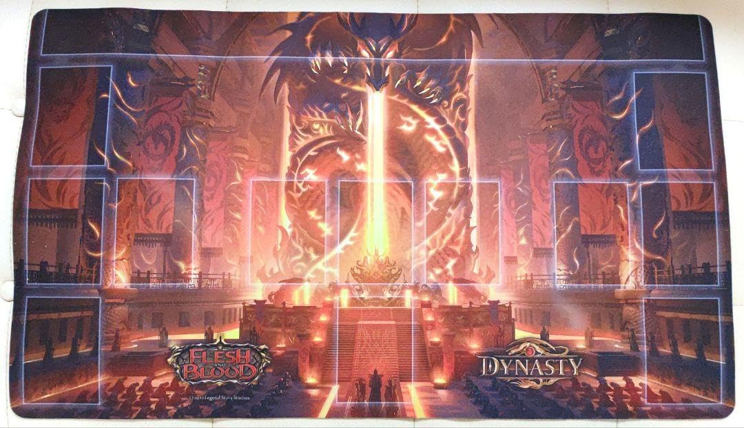 Amazon.co.jp: Flesh and Blood Dynasty プレイマット FaB : おもちゃ