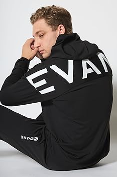 Amazon | [EVANE] エバン トレーニング ジャージ 上下セット (S