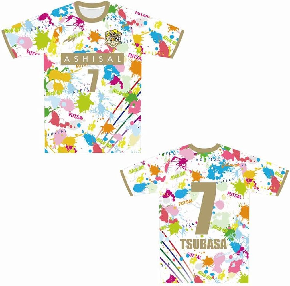 Amazon.co.jp: [あしざるFC] ユニフォームシャツ 背番号7番 TSUBASA